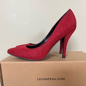 Red Bling Heels